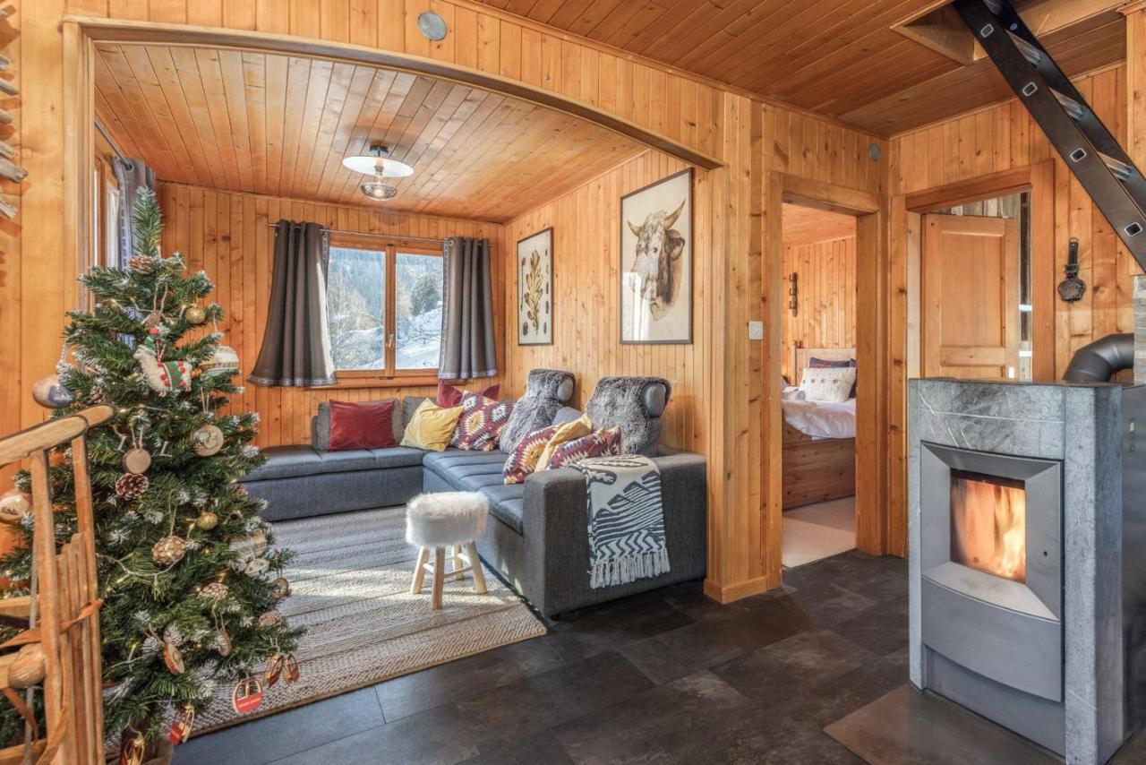 Chalet Noisette Authentic Swiss Chalet Perfect For Families Ла-Тзума Экстерьер фото